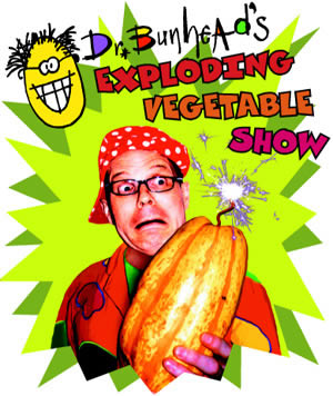 Exploding Vegetable Show Poster
